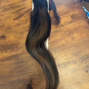 Natural Black and Brown tape ins human hair Extension